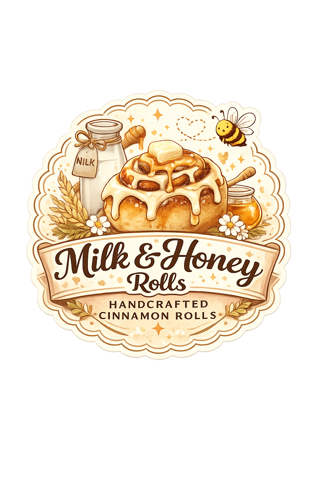 Milk & Honey Rolls — handcrafted cinnamon rolls